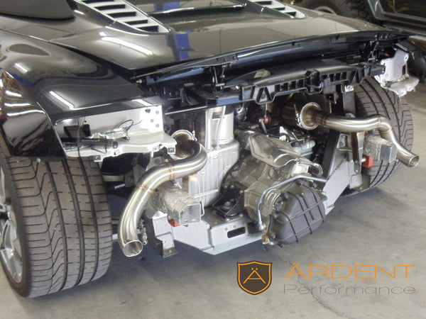 Audi R8 V10 Test Pipes