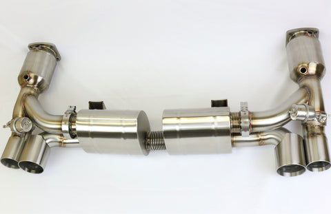 Porsche 996 Twin Turbo Exhaust System